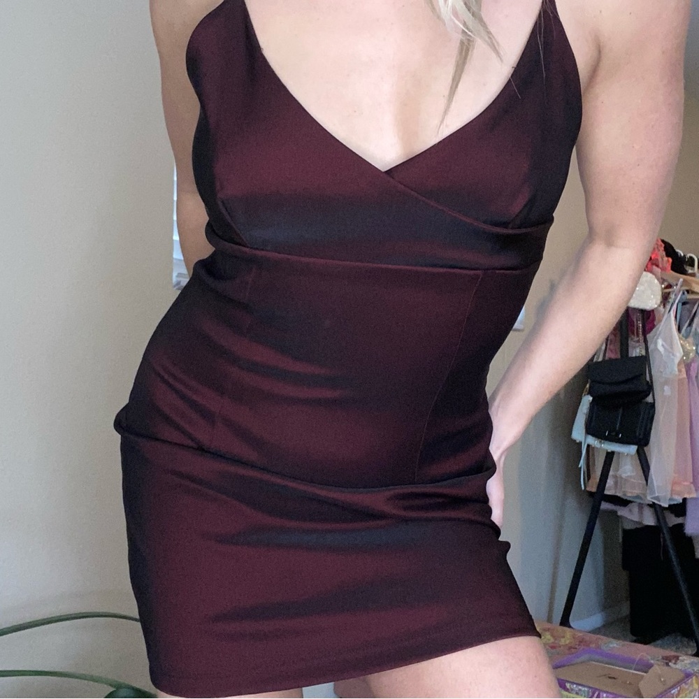 Eye Candy Women’s Mini Bodycon Dress Y2K Dress Medium